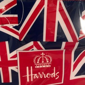 British Flag HARROD’S Bag purchased at HARROD’S